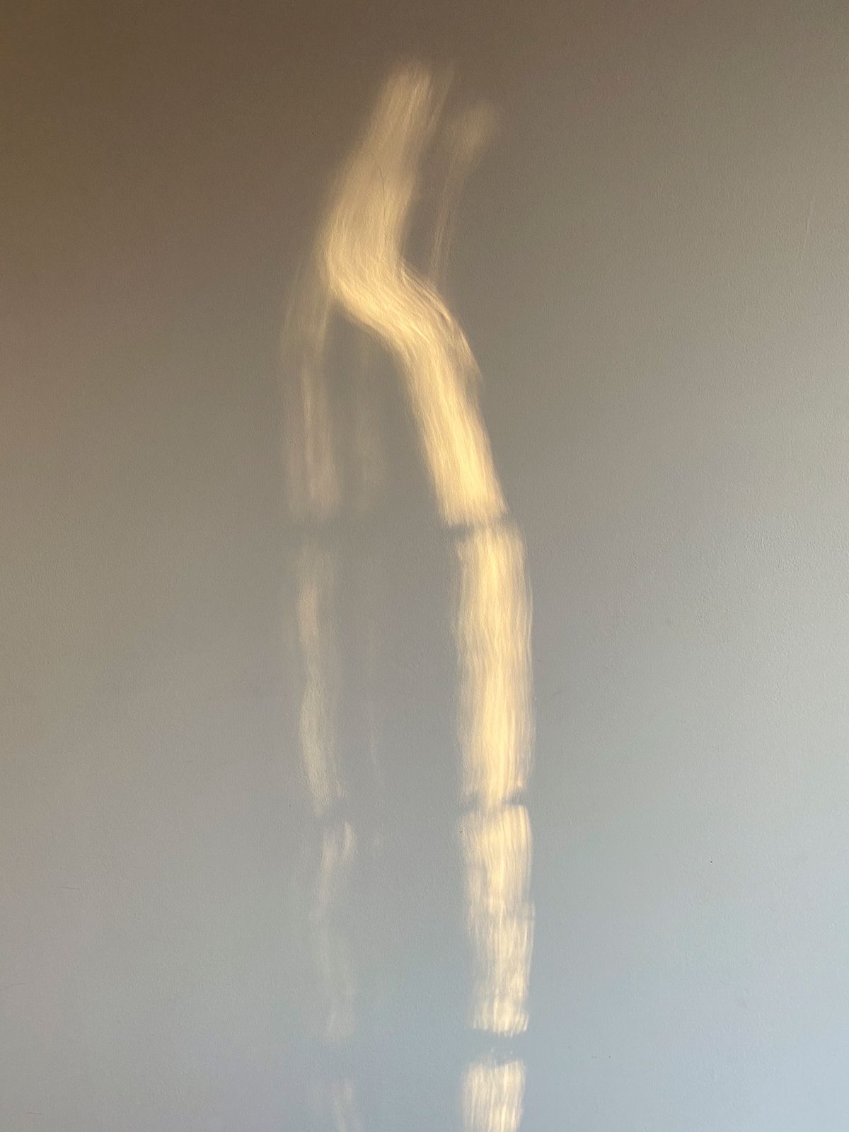 Luz de janela na parede